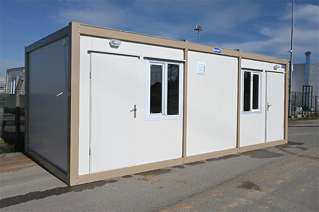 Lapos csomagolású konténerek