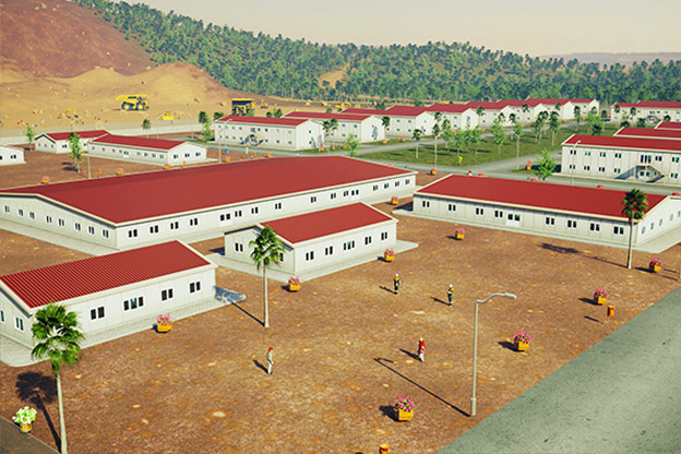 Moduláris Táborépület 