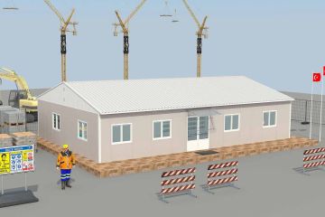 125 m² Moduláris iroda