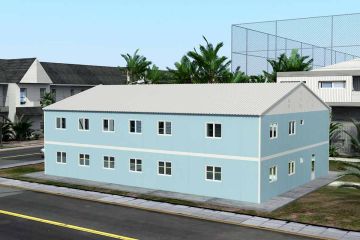 506 m² Előregyártott Kórház