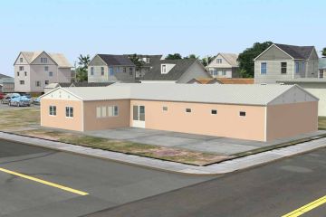 201 m² Kereskedelmi épület