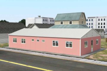 148 m² Moduláris szállásegység