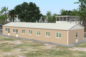 139 m² Előgyártott Etkezde Epület