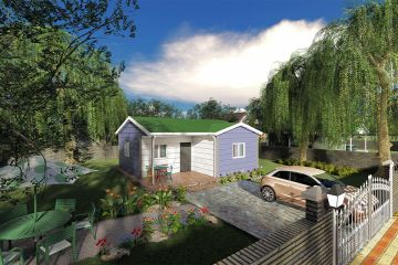 51 m² Acélvázas ház