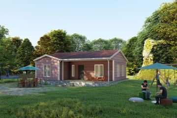 87 m² Acélvázas ház