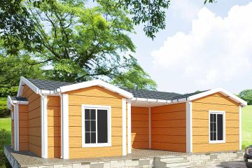 98 m² Előregyártott ház